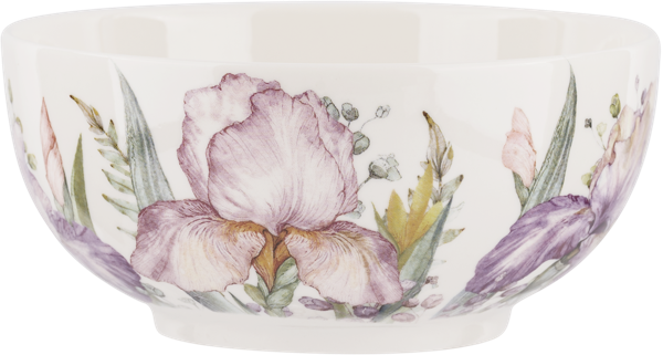 Изображение Салатник 650мл белый Лефард ирис фарфор Лефард к/у, 1 шт