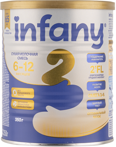 Изображение Смесь с 6 мес Инфани 2 Инфани ж/б, 350 г