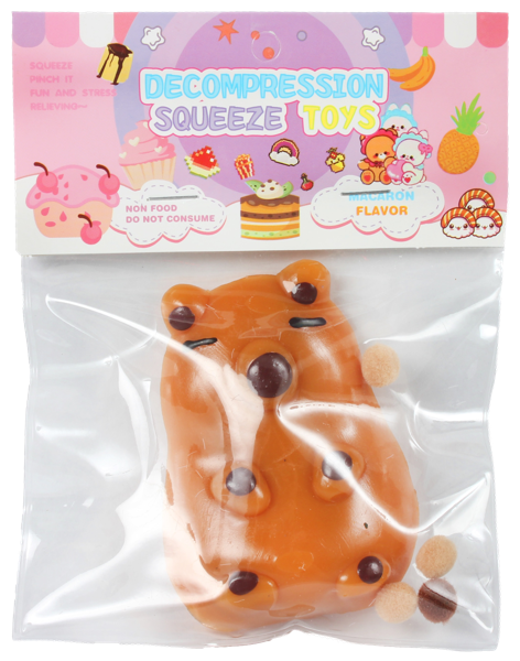 Изображение Игрушка антистресс Игруны сквиш капибара Донгуан к/у, 1 шт