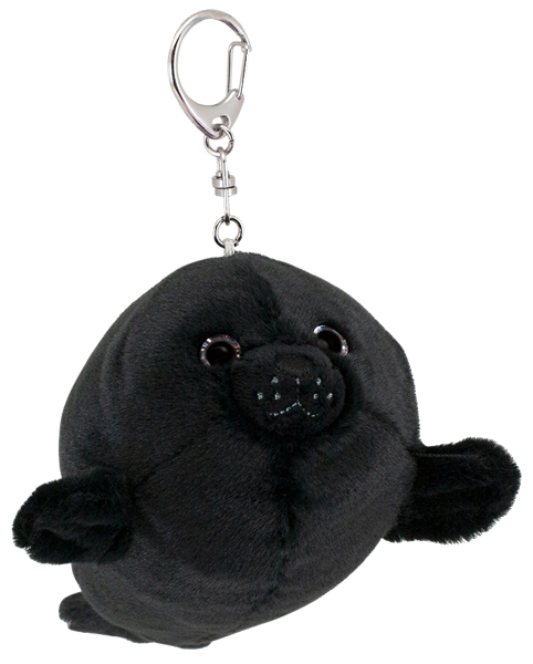 Изображение Брелок мягкая игрушка Оранж тойс морской котик чёрный Оранж Тойс , 1 шт