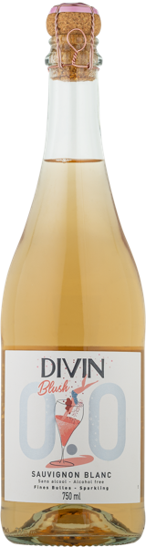 Изображение Напиток виноградосодержащий игристый п/сух безалкогольный Совиньон Блан Блаш Дивин с/б, 0,75 л