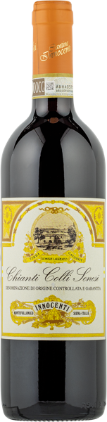 Изображение Вино красное сухое стиль №5 Санджовезе купаж Кьянти Колли сенези 2019 Кантине Иноченте с/б, 0,75 л
