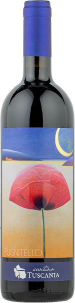 Изображение Вино красное сухое стиль №5 Пуньителло Тоскана Кантина Тосканиа 2020 Кантина Тосканиа с/б, 0,75 л