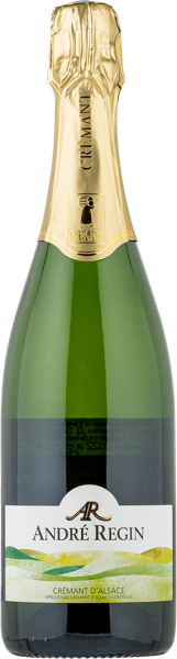 Изображение Вино игристое белое экстра брют Андре Режан креман де эльзас Андре Режан с/б, 0,75 л