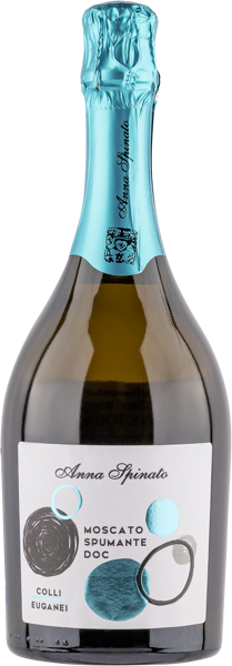 Изображение Вино игристое белое сладкое Анна Спинато Москато Колли Эуганеи Анна Спинато с/б, 0,75 л