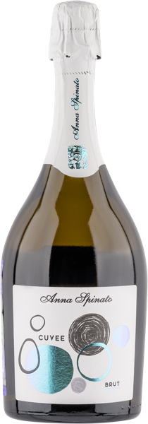 Изображение Вино игристое белое брют Анна Спинато Кюве 2023 Анна Спинато с/б, 0,75 л