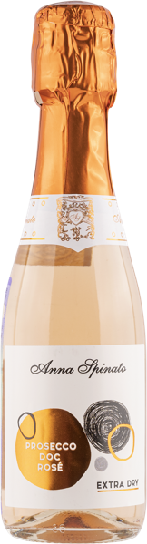 Изображение Вино игристое розовое экстра драй Анна Спинато Просекко Розе Анна Спинато с/б, 0,2 л