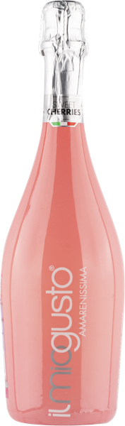 Изображение Напиток виноградосодержащий игристый сладкий Иль Мио Густо Амарениссима Молетто с/б, 0,75 л