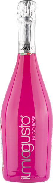 Изображение Напиток виноградосодержащий игристый сладкий Иль Мио Густо Хуго Розе Молетто с/б, 0,75 л