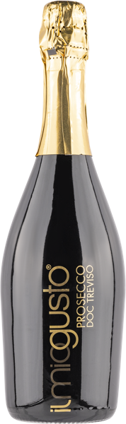 Изображение Вино игристое белое брют Иль Мио Густо просекко тревизо Молетто с/б, 0,75 л