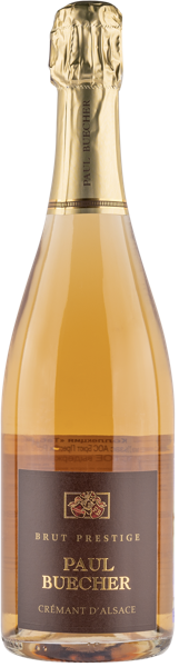 Изображение Вино игристое розовое брют Поль Буше Креман де Эльзас Престиж Поль Буше с/б, 0,75 л