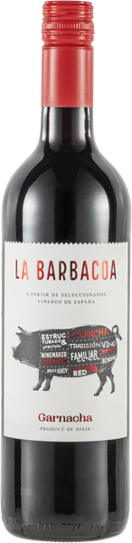 Изображение Вино красное сухое стиль №1 Гарнача Испания Ла Барбакоа 2023 Бодега Милениум с/б, 0,75 л