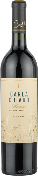 Изображение Вино красное сухое стиль №4 Бонарда Мендоса Карла Кьяро Резерв 2020 Карелли с/б, 0,75 л