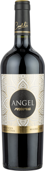 Изображение Вино красное сухое стиль №4 Мальбек Мендоса Энжел Резерва 2018 Карелли с/б, 0,75 л