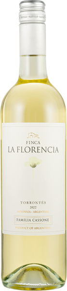 Изображение Вино белое сухое стиль №5 Торронтес Мендоса Финка Ла Флоренциа 2022 Фамилия Кассоне с/б, 0,75 л