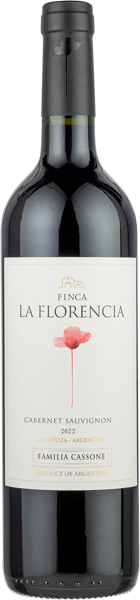 Изображение Вино красное сухое стиль №3 Каберне Совиньон Мендоса Финка Ла Флоренциа 2022 Фамилия Кассоне с/б, 0,75 л