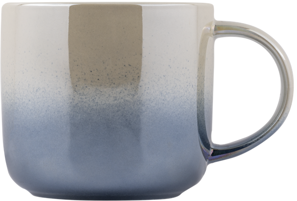 Изображение Кружка 440мл сине-серая Бронко глосс перламутр Бронко к/у, 1 шт