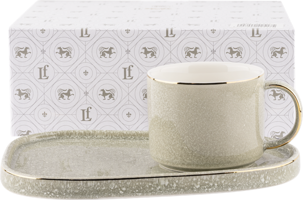 Изображение Чайная пара 220мл мятная Лефард грейн Лефард к/у, 1 шт