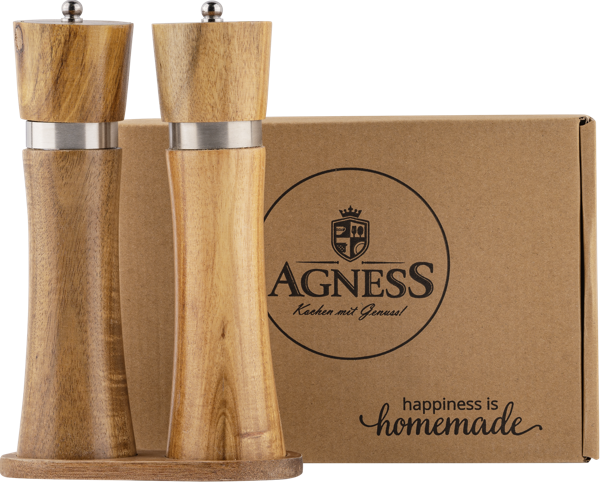 Изображение Набор для специй Агнесс акация на подставке Агнесс к/у, 1 шт