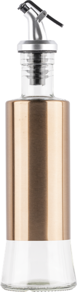 Изображение Бутылка 320мл для масла Лефард золотая с дозатором Лефард к/у, 1 шт