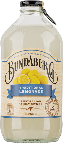Изображение Напиток газ Бундаберг Традиционный лимонад Бундаберг с/б, 0,375 л