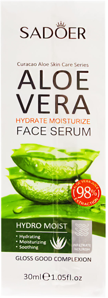Изображение Сыворотка питание для лица Садоер алоэ вера увлажняющая Гуанджоу Обо к/у, 30 мл