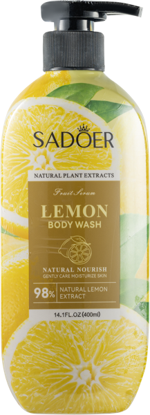 Изображение Гель для душа Садоер экстракт лимона Гуанджоу Обо п/у, 400 мл