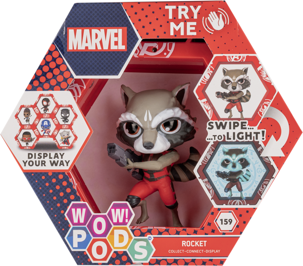 Изображение Фигурка интерактивная Марвел ракета в боксе Хасбро п/у, 1 шт