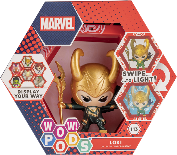 Изображение Фигурка интерактивная Марвел локи в боксе Хасбро п/у, 1 шт