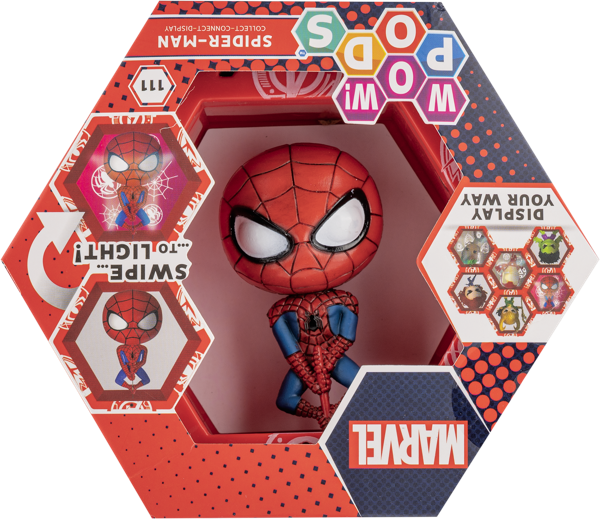 Изображение Фигурка интерактивная Марвел человек-паук в боксе Хасбро п/у, 1 шт