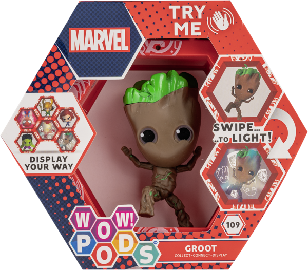 Изображение Фигурка интерактивная Марвел малыш грут в боксе Хасбро п/у, 1 шт