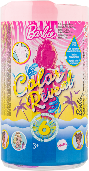 Изображение Кукла сюрприз Барби челси цветное преображени Маттэл п/у, 1 шт