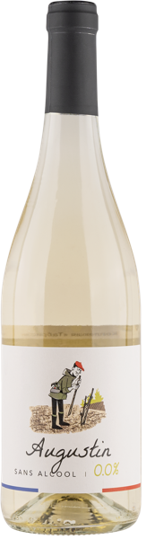 Изображение Напиток белое п/сл Вино Безалкогольное Августин Блан Кав де Би с/б, 0,75 л