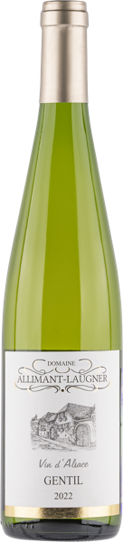 Изображение Вино белое п/сух стиль №2 Рислинг купаж Эльзас Жанти 2022 Алиман-Логнер с/б, 0,75 л