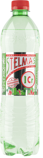 Изображение Вода газ рН 7,4 Стэлмас питьевая цинк селен Воды здоровья п/б, 0,6 л