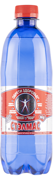 Изображение Мин вода газ рН 6,5 Стэлмас лечебно-столовая Источники Кавказа п/б, 0,5 л