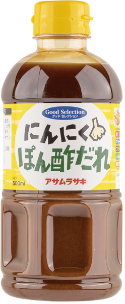 Изображение Соус соевый Асамурасаки понзу чесночный Асамурасаки п/б Атаго, 500 мл