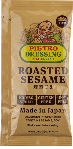 Изображение Соус дрессинг кунжутный Пьетро Дрессинг из обжарен кунжута Пьетро Дрессинг м/у Атаго, 30 мл