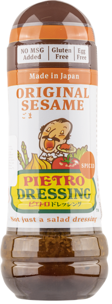 Изображение Соус дрессинг кунжутный Пьетро Дрессинг оригинальный Пьетро Дрессинг п/б Атаго, 280 мл