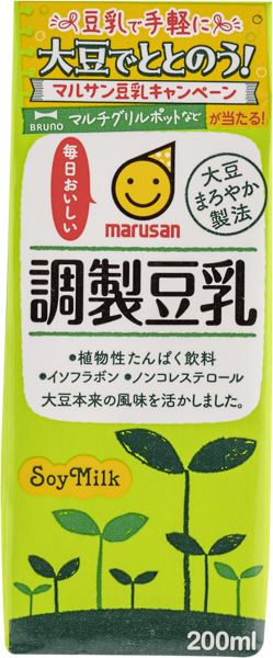 Изображение Напиток соевый Марусан оригинальный Марусан т/п Атаго, 200 мл