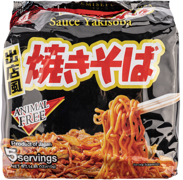 Изображение Лапша быстрого приготовления Хигаси Фудс якисоба Хигаси Фудс м/у Атаго, 5*82 г