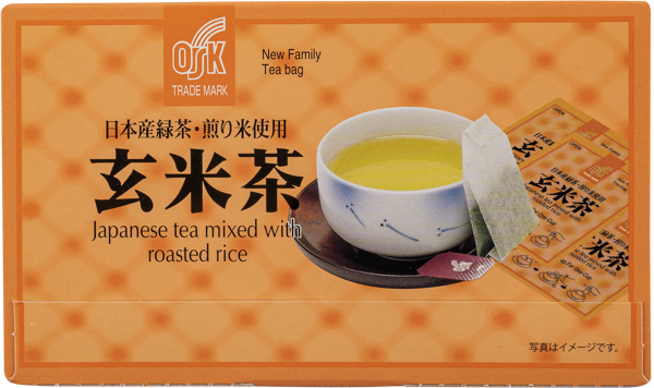 Изображение Чай зеленый в пакетиках Оск Генмайча с рисом Оск кор Атаго, 20*2 г