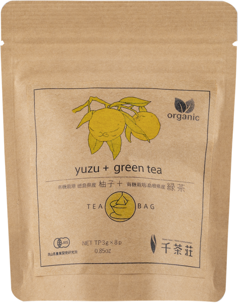 Изображение Чай зеленый в пакетиках Сенчасу БИО с юдзу Сенчасу м/у Атаго, 8*3 г