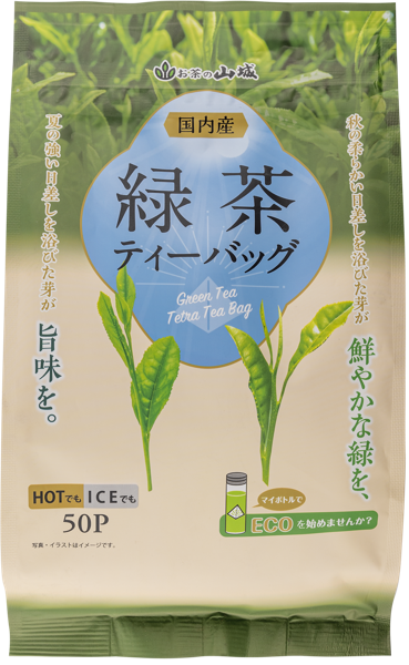 Изображение Чай зеленый в пакетиках Ямасиро классический Ямасиро м/у Атаго, 50*3 г