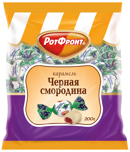 Изображение Карамель с начинкой Черная смородина ОК Рот- Фронт м/у, 200 г