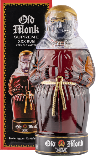 Изображение Ром 12 лет Олд Монк суприм ДВК п/у, 0,75 л