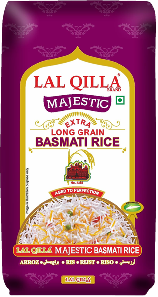 Изображение Рис длиннозерный Лал Килла басмати маджетик Лал Килла м/у, 1 КГ