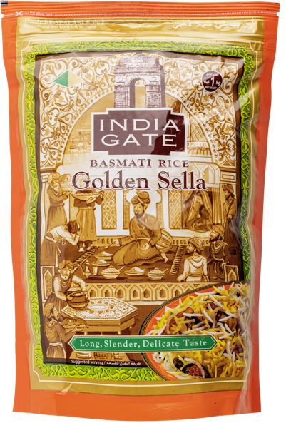 Изображение Рис длиннозерный Индия Гэйт басмати золотой Индия Гэйт м/у, 1 КГ