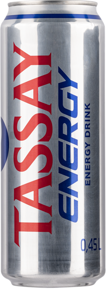 Изображение Напиток Энергетический Тассай Энерджи Аквалайф ж/б, 0,45 л