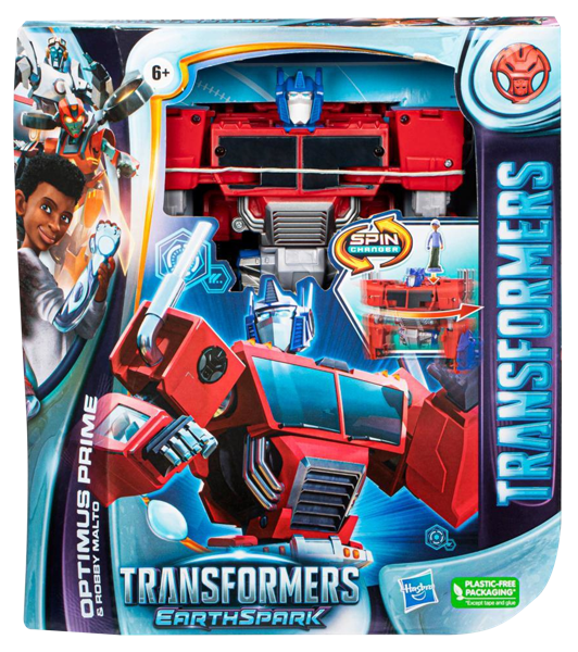 Изображение Фигурка интерактивная Трансформеры оптимус прайм и робби Хасбро к/у, 1 шт